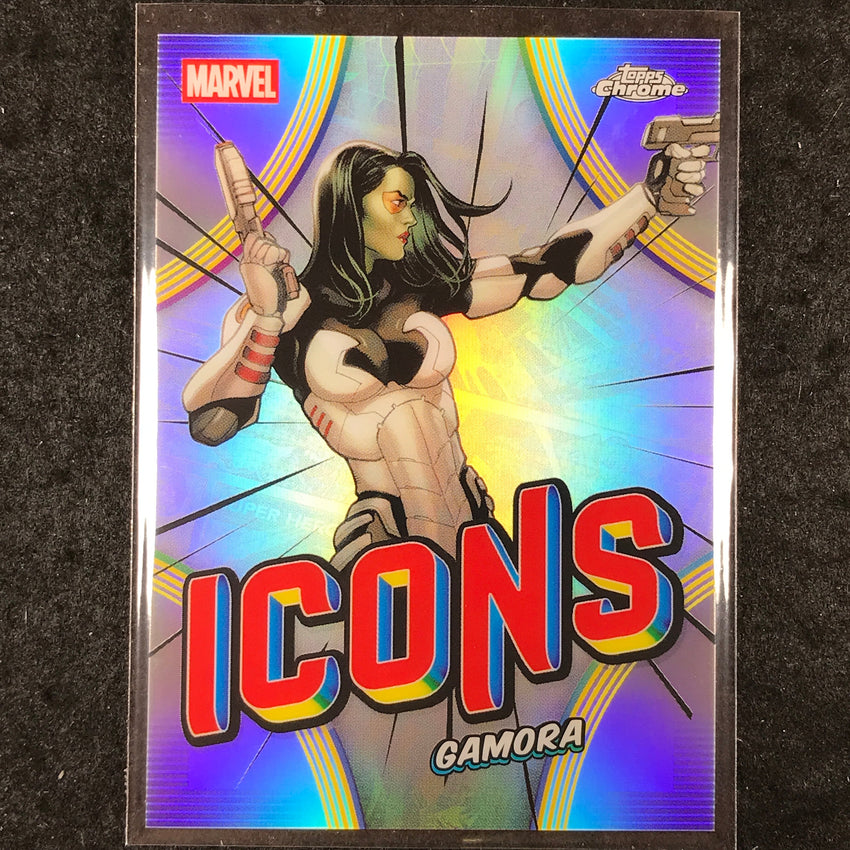 2026 Topps Chrome Marvel Comics GAMORA Marvel Icons #MI-06