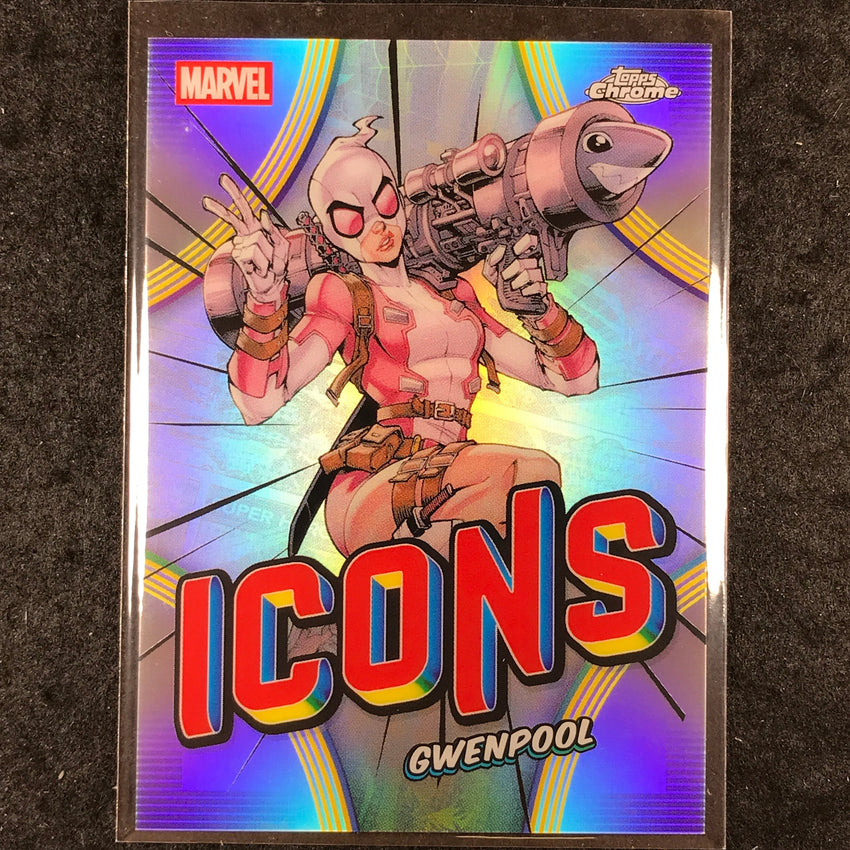 2026 Topps Chrome Marvel Comics GWENPOOL Marvel Icons #MI-08