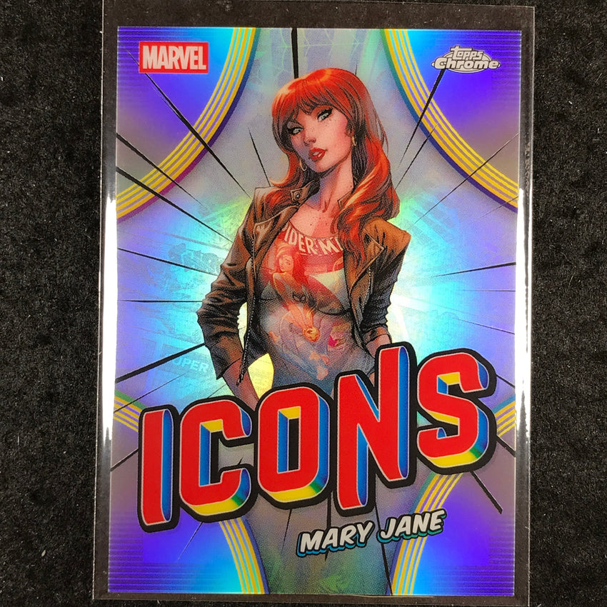 2026 Topps Chrome Marvel Comics MARY JANE Marvel Icons #MI-11