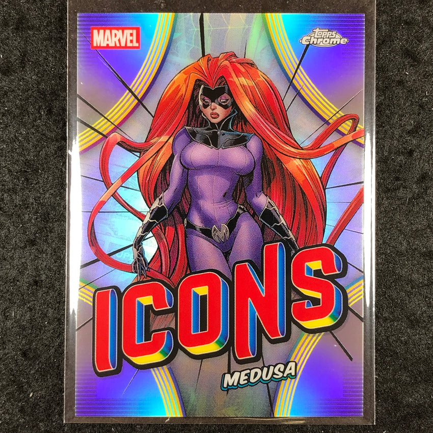 2026 Topps Chrome Marvel Comics MEDUSA Marvel Icons #MI-12