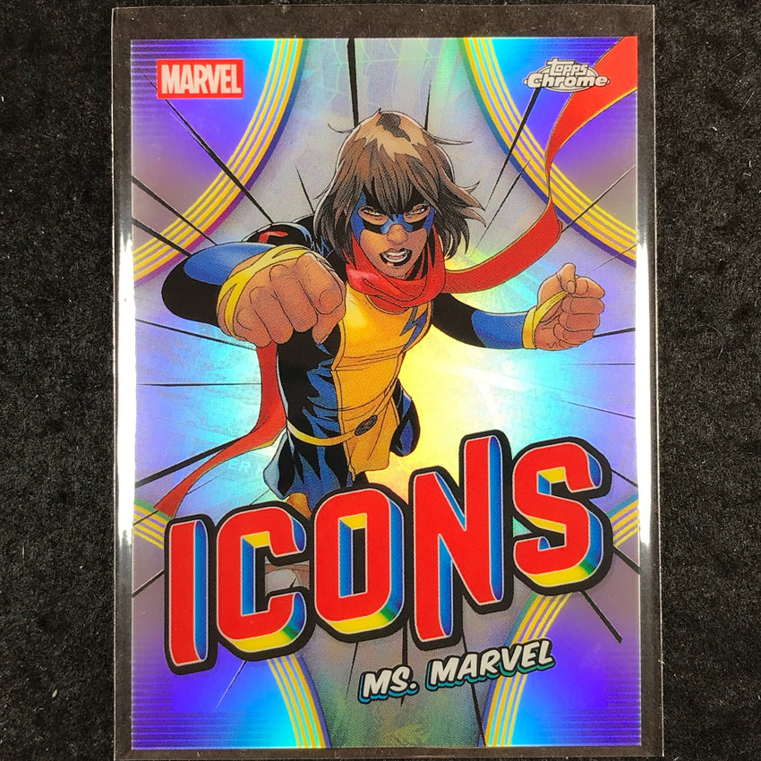 2026 Topps Chrome Marvel Comics MS. MARVEL Marvel Icons #MI-15