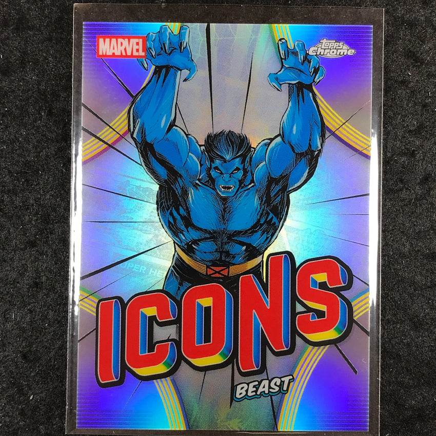 2026 Topps Chrome Marvel Comics BEAST Marvel Icons #MI-16