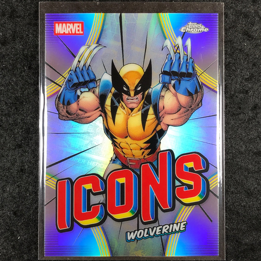 2026 Topps Chrome Marvel Comics WOLVERINE Marvel Icons #MI-20