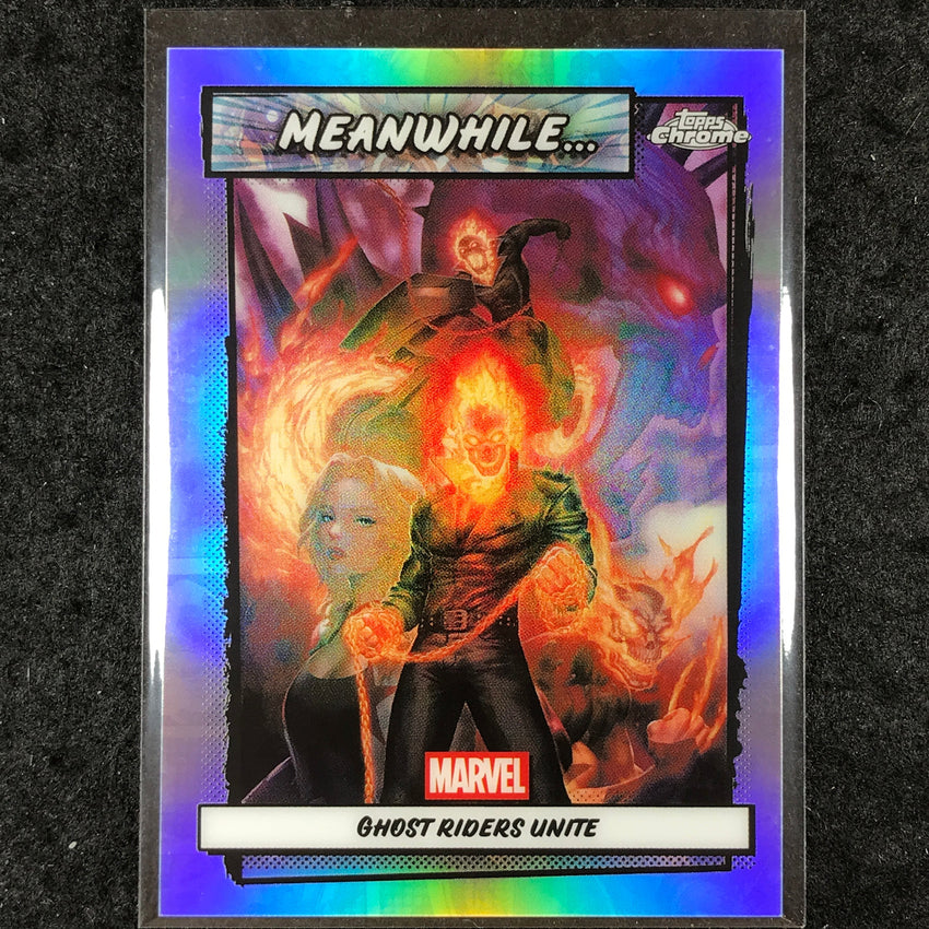 2026 Topps Chrome Marvel Comics GHOST RIDERS UNITE Meanwhile#MW-04