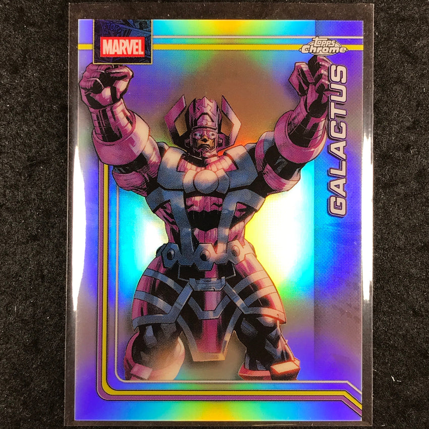 2026 Topps Chrome Marvel Comics GALACTUS Base Refractor #38