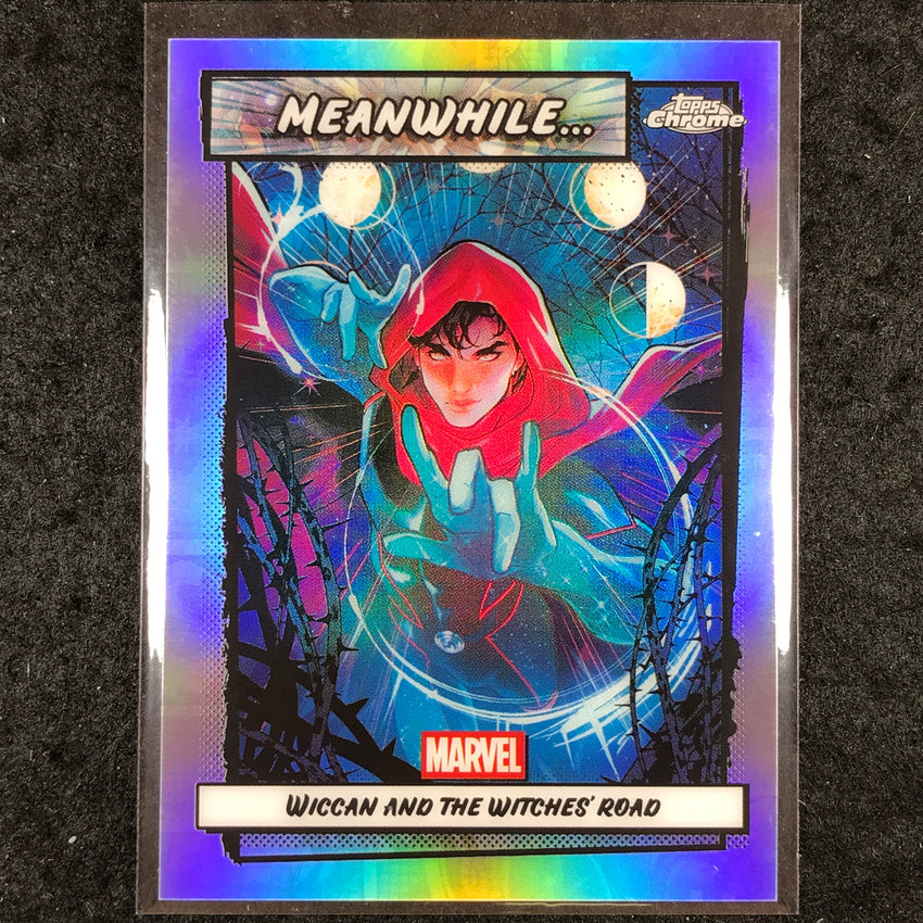 2026 Topps Chrome Marvel Comics WICCAN AND THE WITCHES' ROAD Meanwhile#MW-08