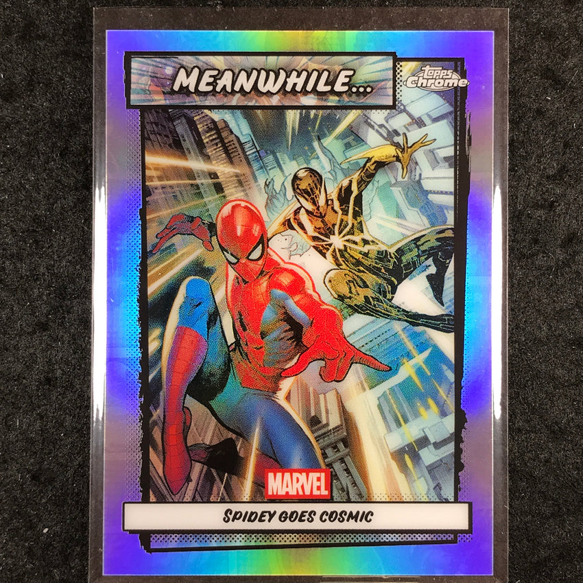 2026 Topps Chrome Marvel Comics SPIDEY GOES COSMIC Meanwhile#MW-11