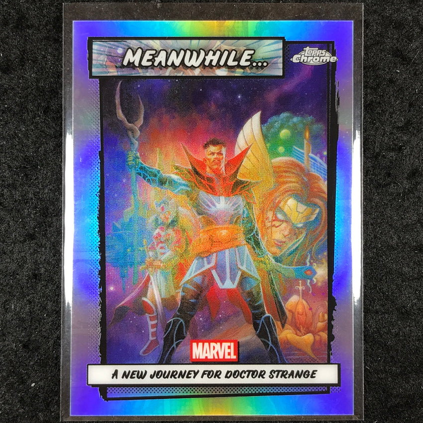 2026 Topps Chrome Marvel Comics A NEW JOURNEY FOR DOCTOR STRANGE Meanwhile#MW12