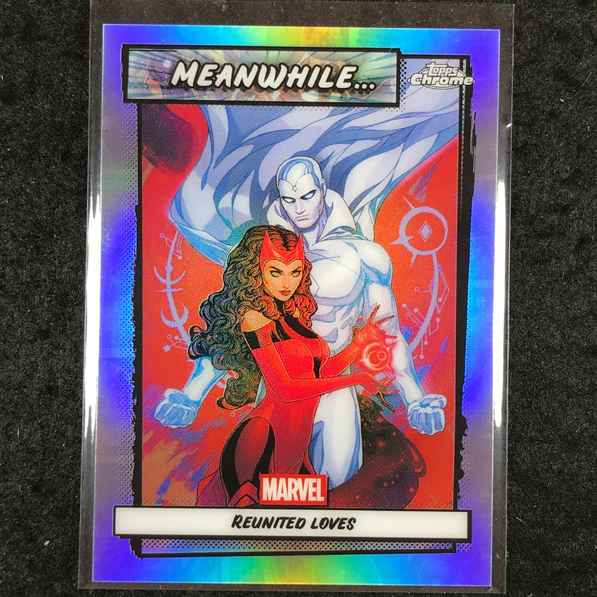 2026 Topps Chrome Marvel Comics REUNITED LOVES Meanwhile#MW-14