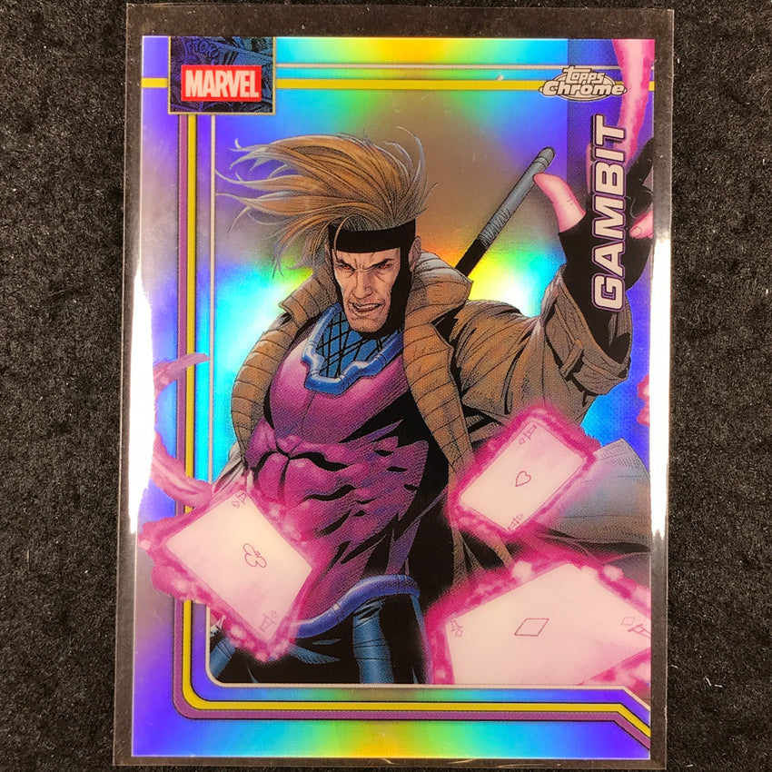 2026 Topps Chrome Marvel Comics GAMBIT Base Refractor #39