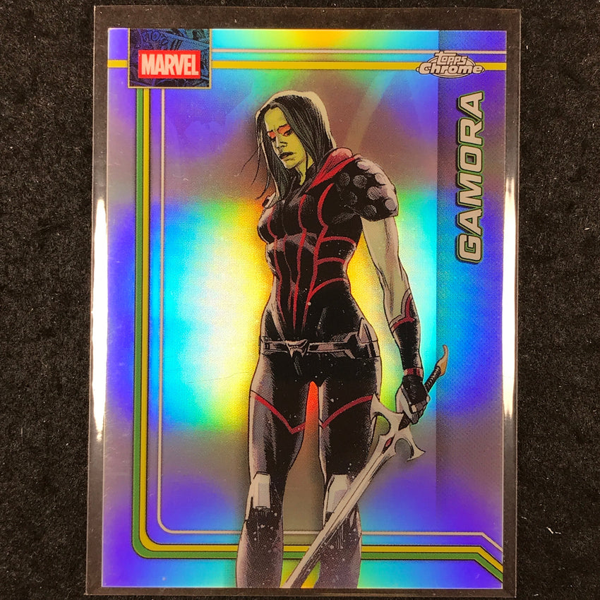 2026 Topps Chrome Marvel Comics GAMORA Base Refractor #40