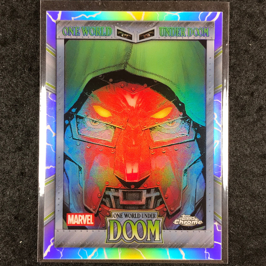 2026 Topps Chrome Marvel Comics ONE WORLD UNDER DOOM #OW-06