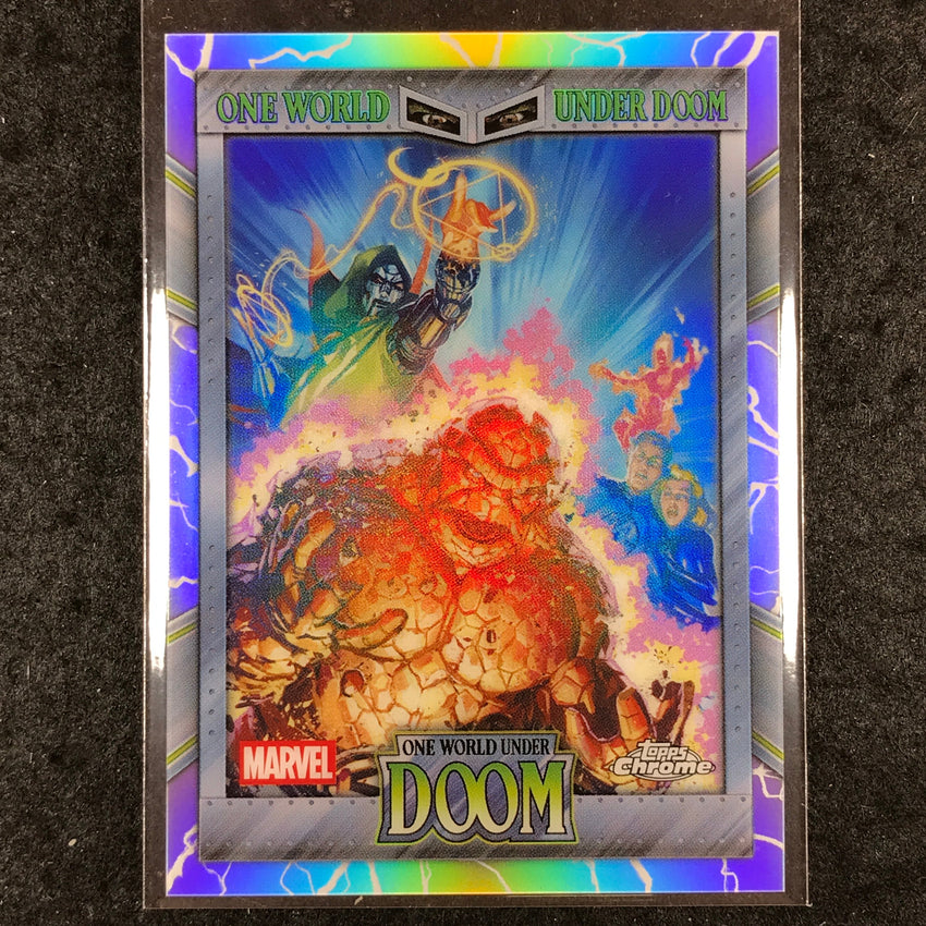2026 Topps Chrome Marvel Comics ONE WORLD UNDER DOOM #OW-07