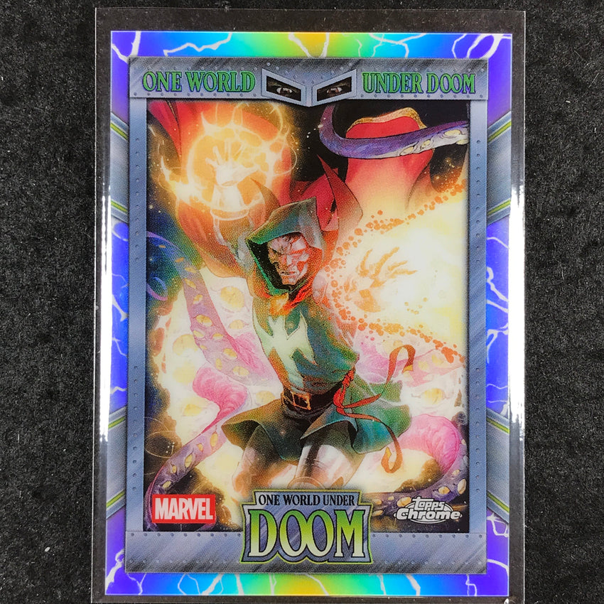 2026 Topps Chrome Marvel Comics ONE WORLD UNDER DOOM #OW-08