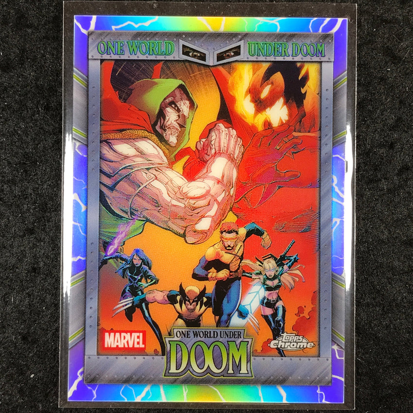 2026 Topps Chrome Marvel Comics ONE WORLD UNDER DOOM #OW-09