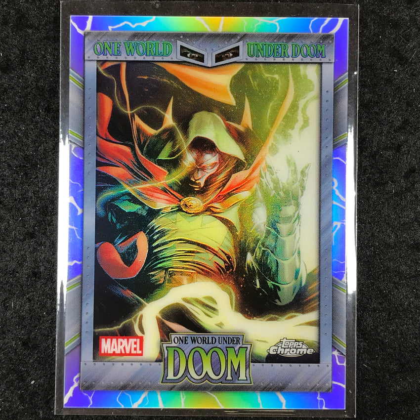 2026 Topps Chrome Marvel Comics ONE WORLD UNDER DOOM #OW-10