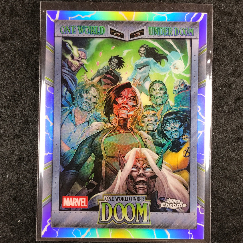 2026 Topps Chrome Marvel Comics ONE WORLD UNDER DOOM #OW-11