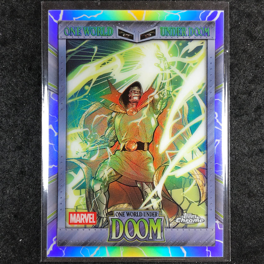 2026 Topps Chrome Marvel Comics ONE WORLD UNDER DOOM #OW-13