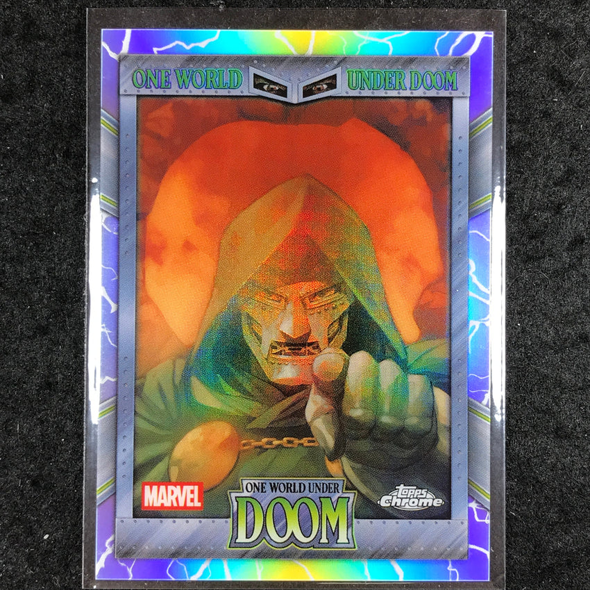 2026 Topps Chrome Marvel Comics ONE WORLD UNDER DOOM #OW-14