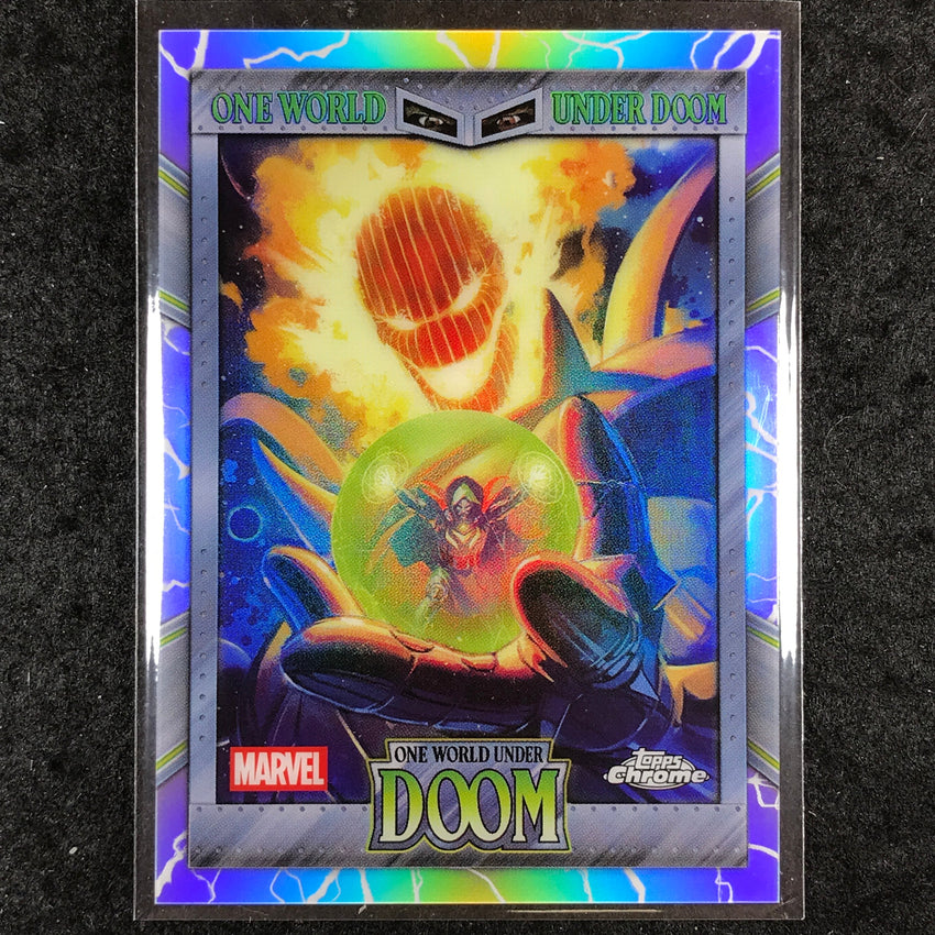 2026 Topps Chrome Marvel Comics ONE WORLD UNDER DOOM #OW-15