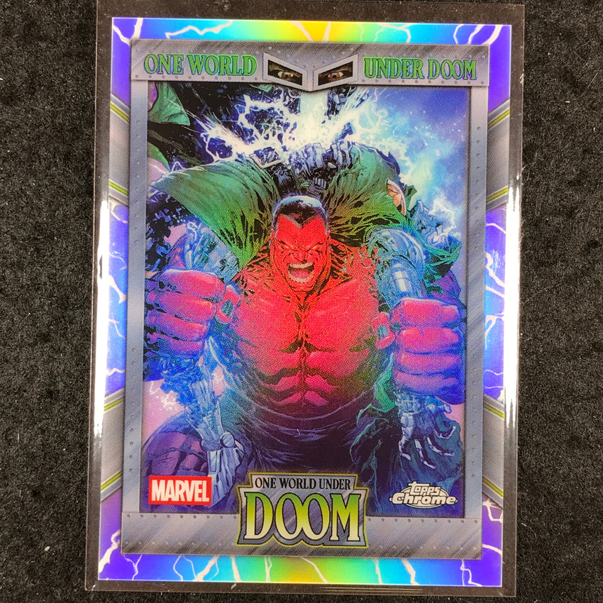 2026 Topps Chrome Marvel Comics ONE WORLD UNDER DOOM #OW-16