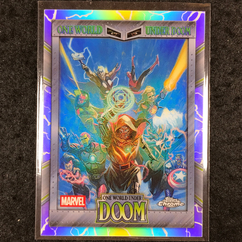 2026 Topps Chrome Marvel Comics ONE WORLD UNDER DOOM #OW-17