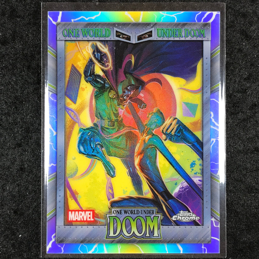 2026 Topps Chrome Marvel Comics ONE WORLD UNDER DOOM #OW-19
