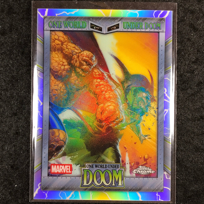 2026 Topps Chrome Marvel Comics ONE WORLD UNDER DOOM #OW-20