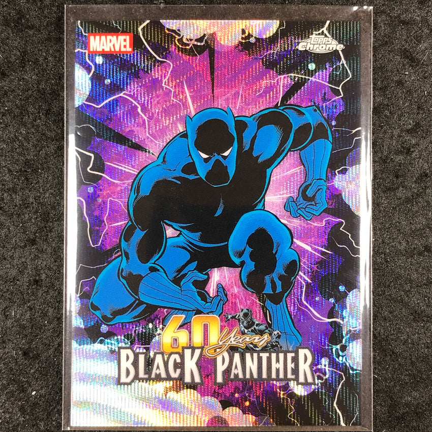 2026 Topps Chrome Marvel Comics 60 YEARS OF BLACK PANTHER #BP-01