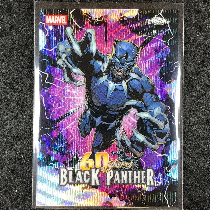 2026 Topps Chrome Marvel Comics 60 YEARS OF BLACK PANTHER #BP-02