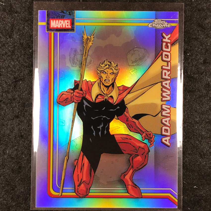2026 Topps Chrome Marvel Comics ADAM WARLOCK Base Refractor #2