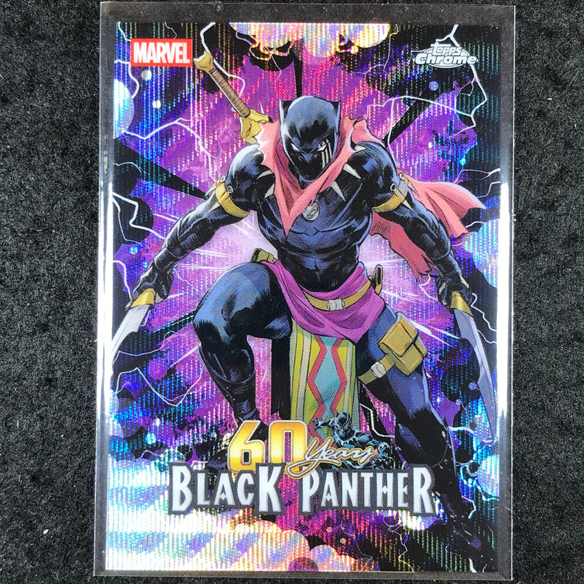 2026 Topps Chrome Marvel Comics 60 YEARS OF BLACK PANTHER #BP-06