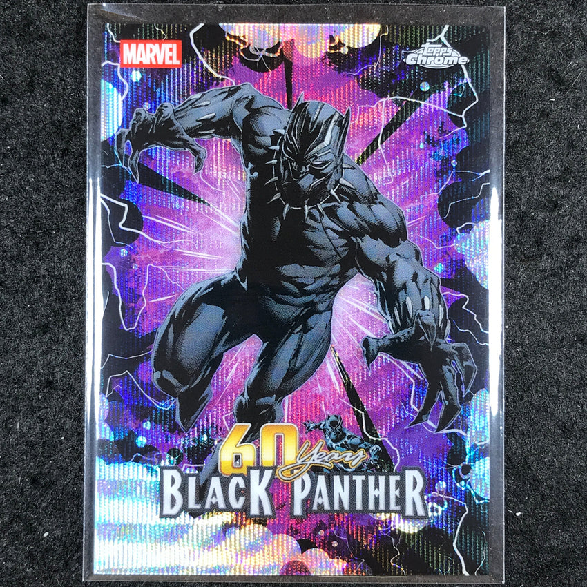 2026 Topps Chrome Marvel Comics 60 YEARS OF BLACK PANTHER #BP-08