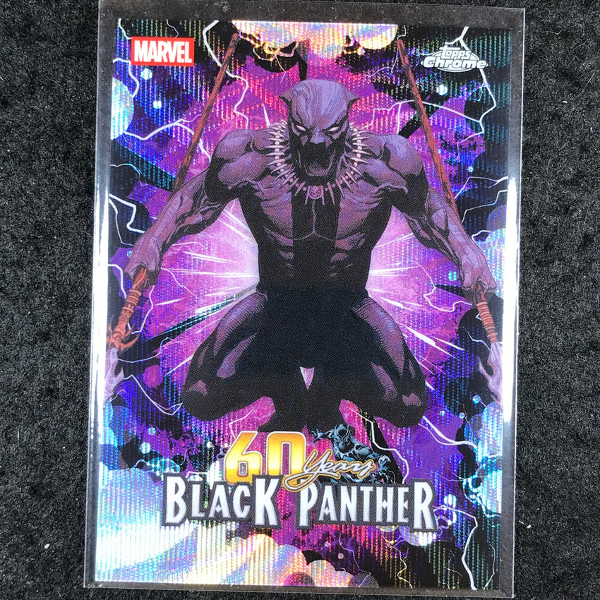 2026 Topps Chrome Marvel Comics 60 YEARS OF BLACK PANTHER #BP-09
