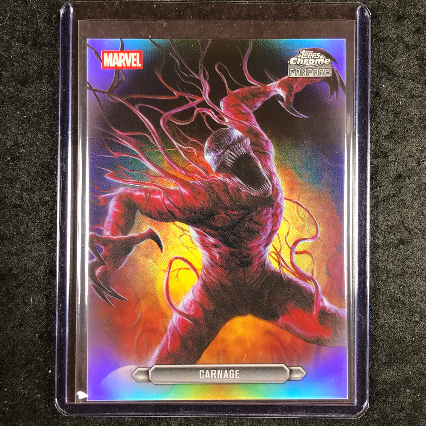 2026 Topps Chrome Marvel Comics CARNAGE Fanfare #FF-08