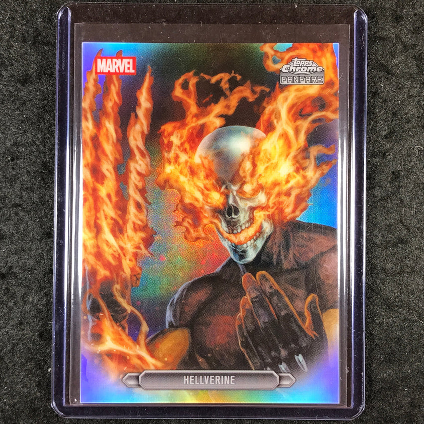 2026 Topps Chrome Marvel Comics HELLVERINE Fanfare #FF-19