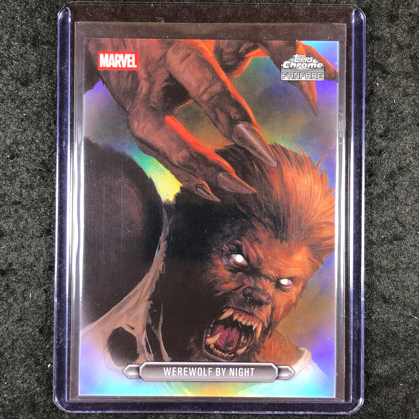 2026 Topps Chrome Marvel Comics WEREWOLF BY NIGHT Fanfare #FF-47
