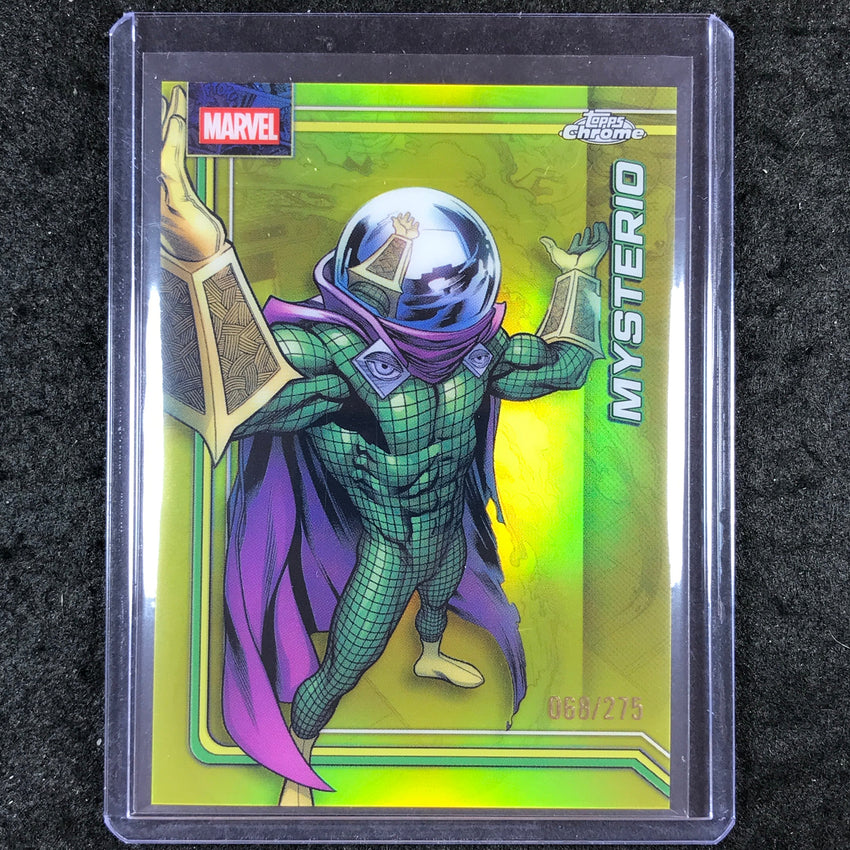 2026 Topps Chrome Marvel Comics MYSTERIO Yellow 68/275 #85