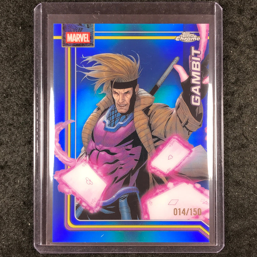 2026 Topps Chrome Marvel Comics GAMBIT Blue 14/150 #39
