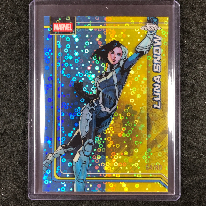 2026 Topps Chrome Marvel Comics LUNA SNOW Dazzler's Rhythm 64/80 #132