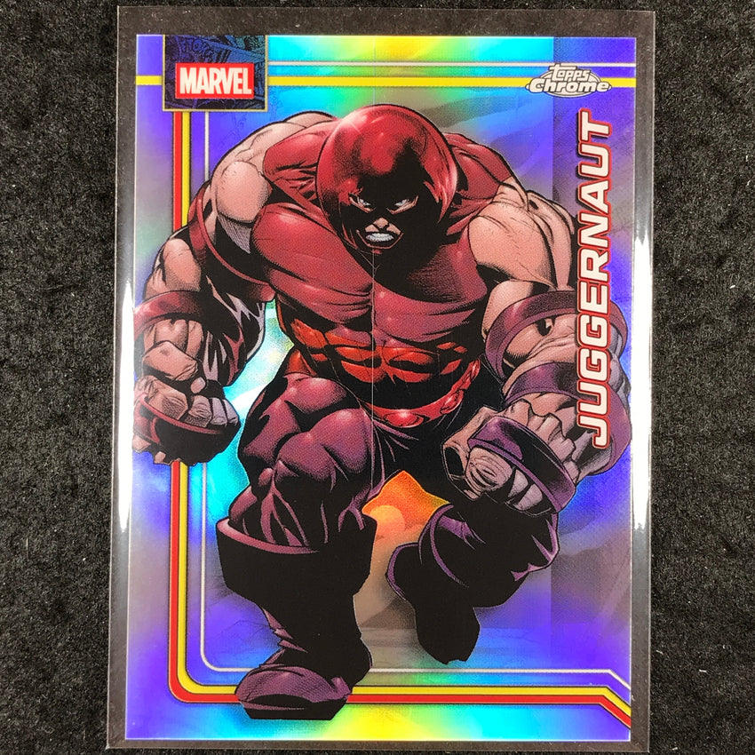 2026 Topps Chrome Marvel Comics JUGGERNAUT Base Refractor #62