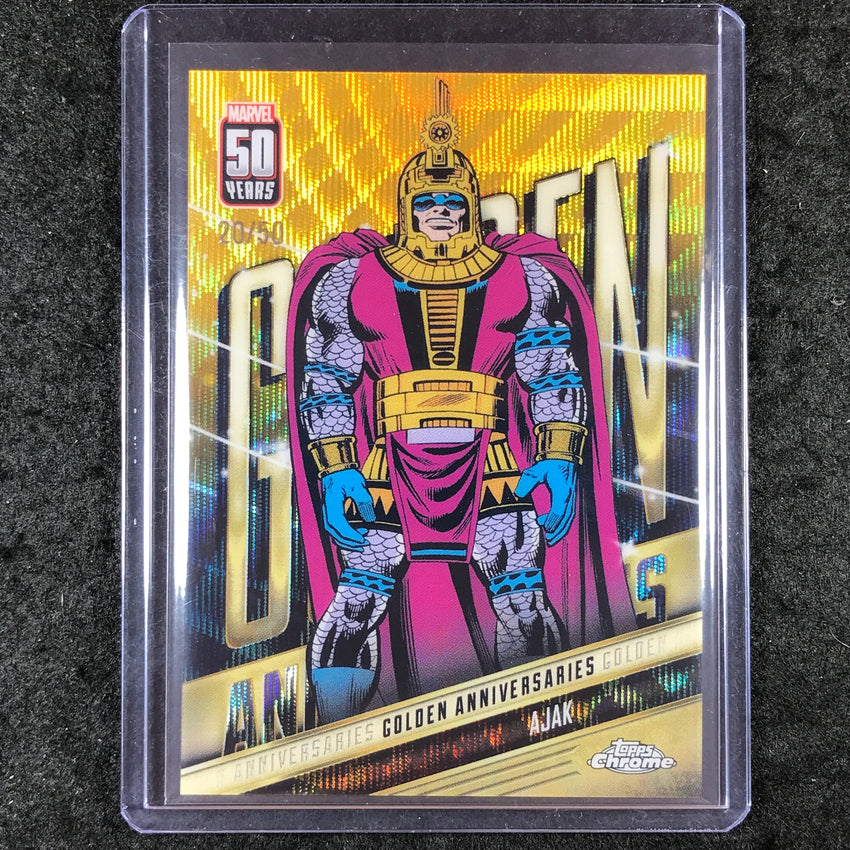 2026 Topps Chrome Marvel Comics AJAK Golden Anniversaries 20/50 #1