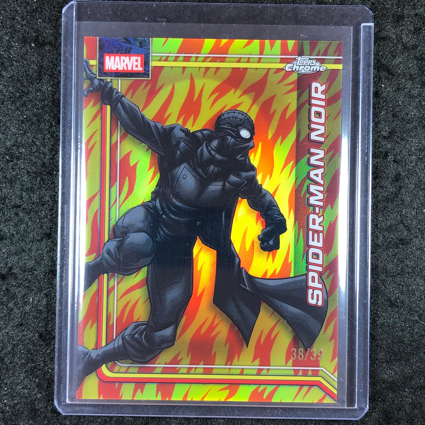 2026 Topps Chrome Marvel Comics SPIDER-MAN NOIR Human Torch 38/39 #165