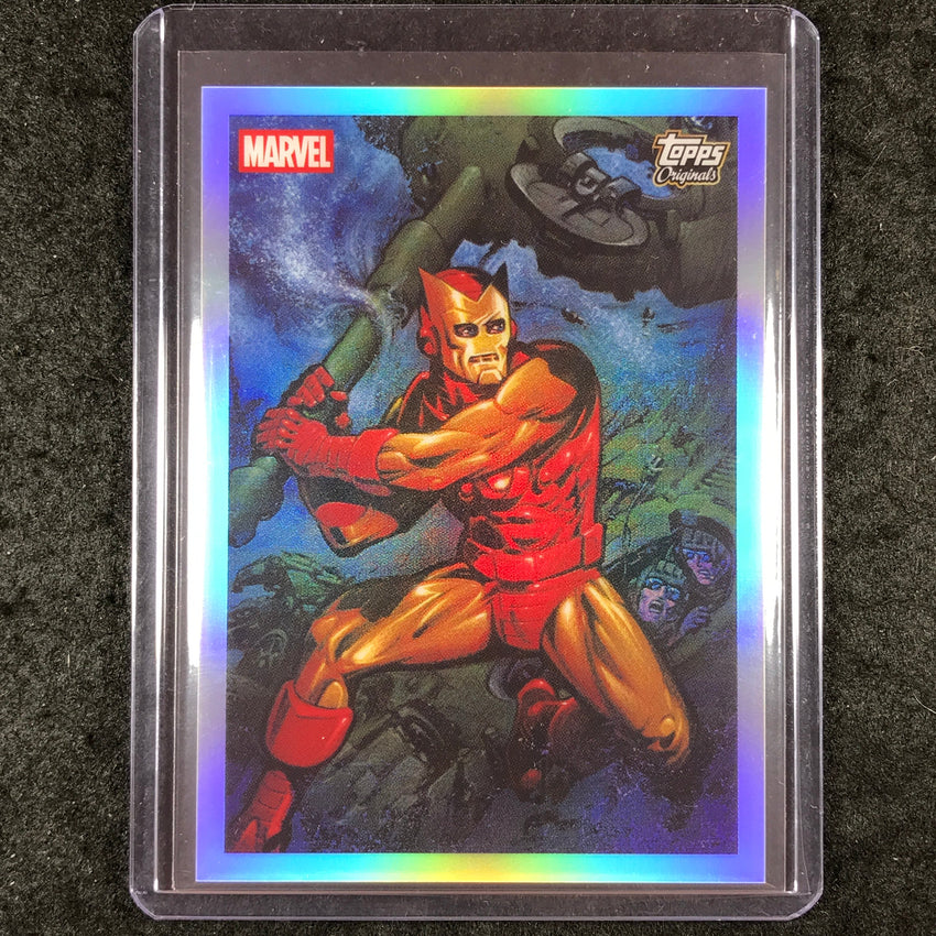 2026 Topps Chrome Marvel Comics IRON MAN Topps Original Art Card SSP #TO-04