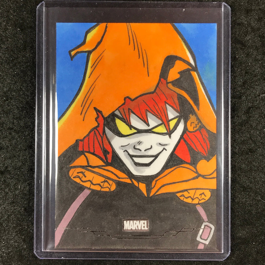 2026 Topps Chrome Marvel Comics HALLOW'S EVE Artist Sketch 1/1 RICH HENNEMANN