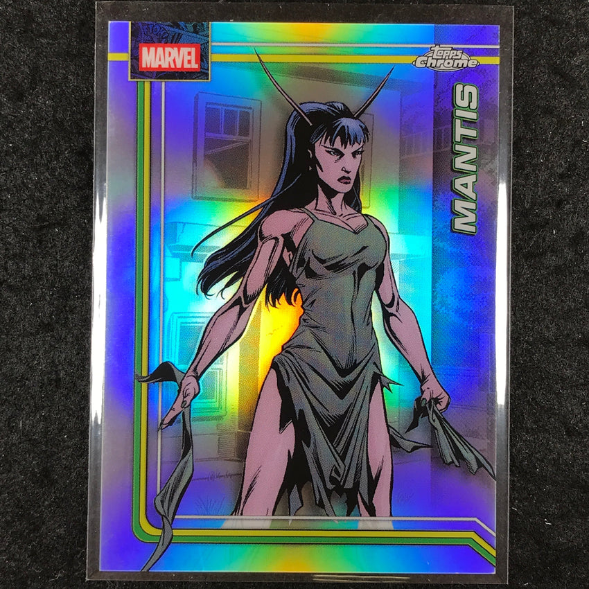 2026 Topps Chrome Marvel Comics MANTIS Base Refractor #76