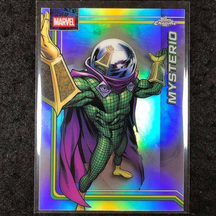 2026 Topps Chrome Marvel Comics MYSTERIO Base Refractor #85