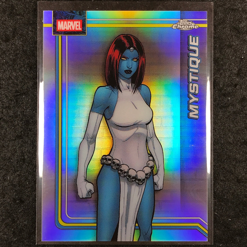 2026 Topps Chrome Marvel Comics MYSTIQUE Base Refractor #86