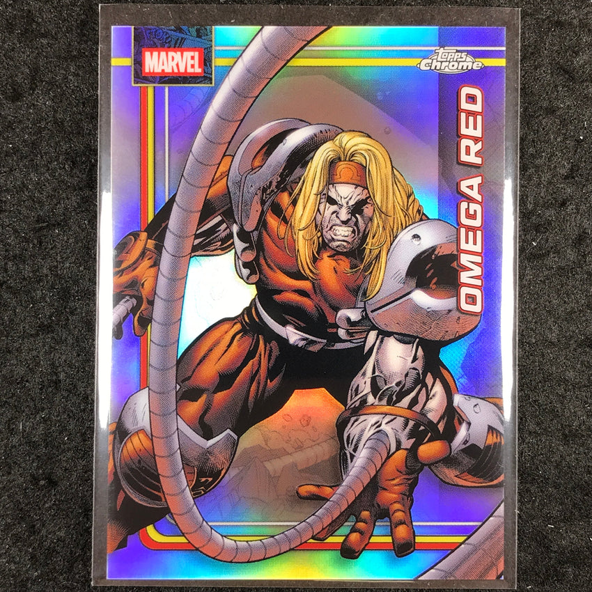 2026 Topps Chrome Marvel Comics OMEGA RED Base Refractor #90