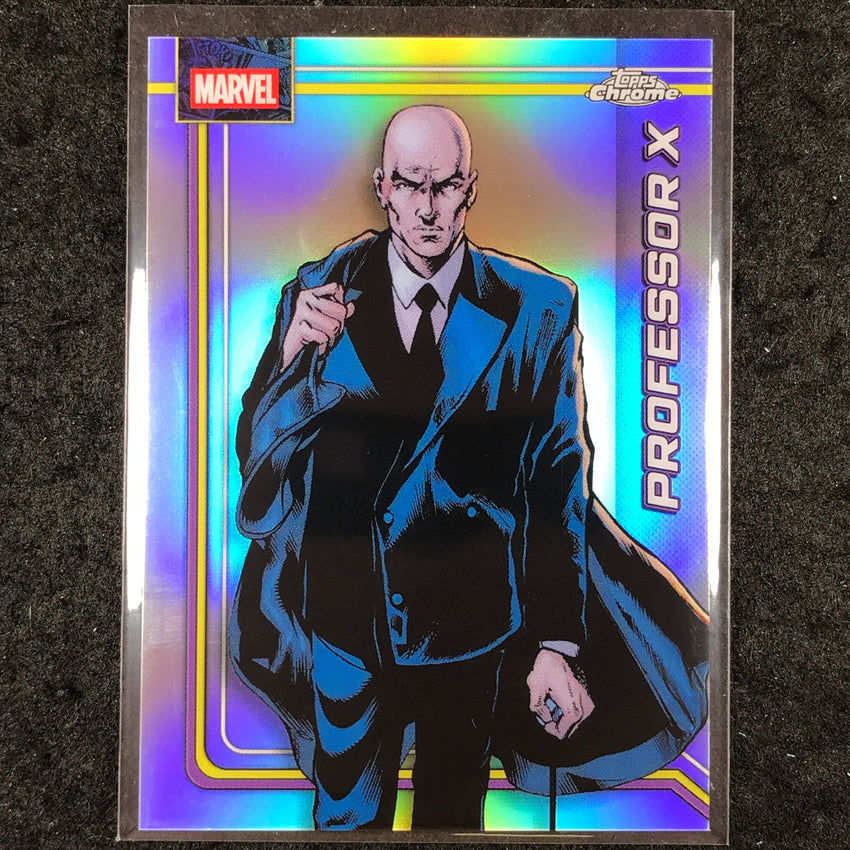 2026 Topps Chrome Marvel Comics PROFESSOR X Base Refractor #91